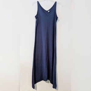 Old Navy Royal Blue Jersey Maxi Tank Dress L